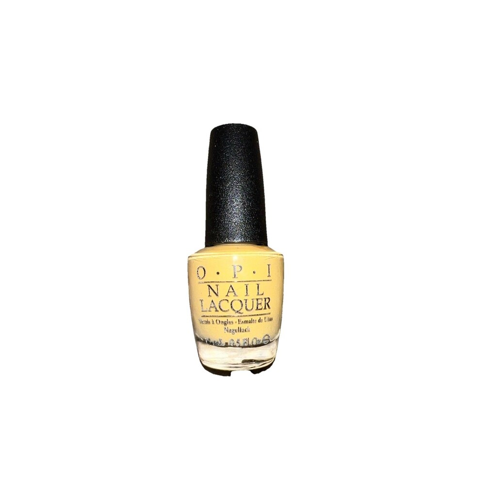 OPI Nail Lacquer Never A Dulles Moment 0.5 fl oz Yellow Polish